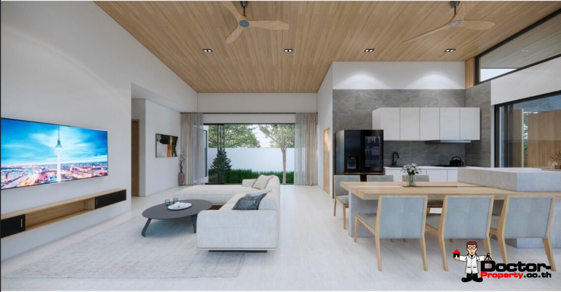 New Modern 3 Bedroom Pool Villa in Bang Por, Koh Samui – For Sale